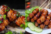 Sate Bakso Ikan Saus Pedas Manis, Cocok Untuk Camilan Bersantai?