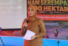 Wawako Hj. Bertha Tanam Padi Serempak, Dorong Pagar Alam Perkuat Ketahanan Pangan