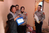 Satlantas Polres Pagar Alam Serahkan Santunan untuk Keluarga Korban Lakalantas